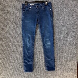 AG Jeans The‎ Legging Ankle Skinny Dark Wash Denim Pants Women's Size 26 (31x31)